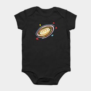 Spiral galaxy Baby Bodysuit